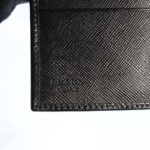 Auth Prada Saffiano Logos Leather Long #136475P17B and unbranded chain bundle - Picture 13 of 15